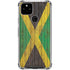 Jamaican Flag Dark Wood Pixel Cases